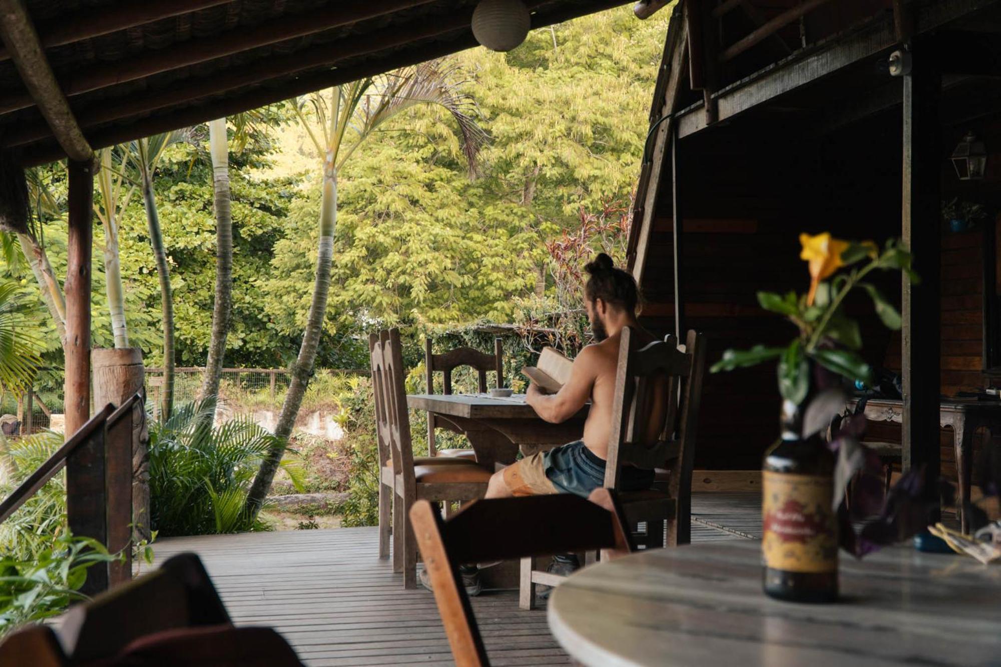 O Chale - Vila Do Abraao, Ilha Grande Екстериор снимка